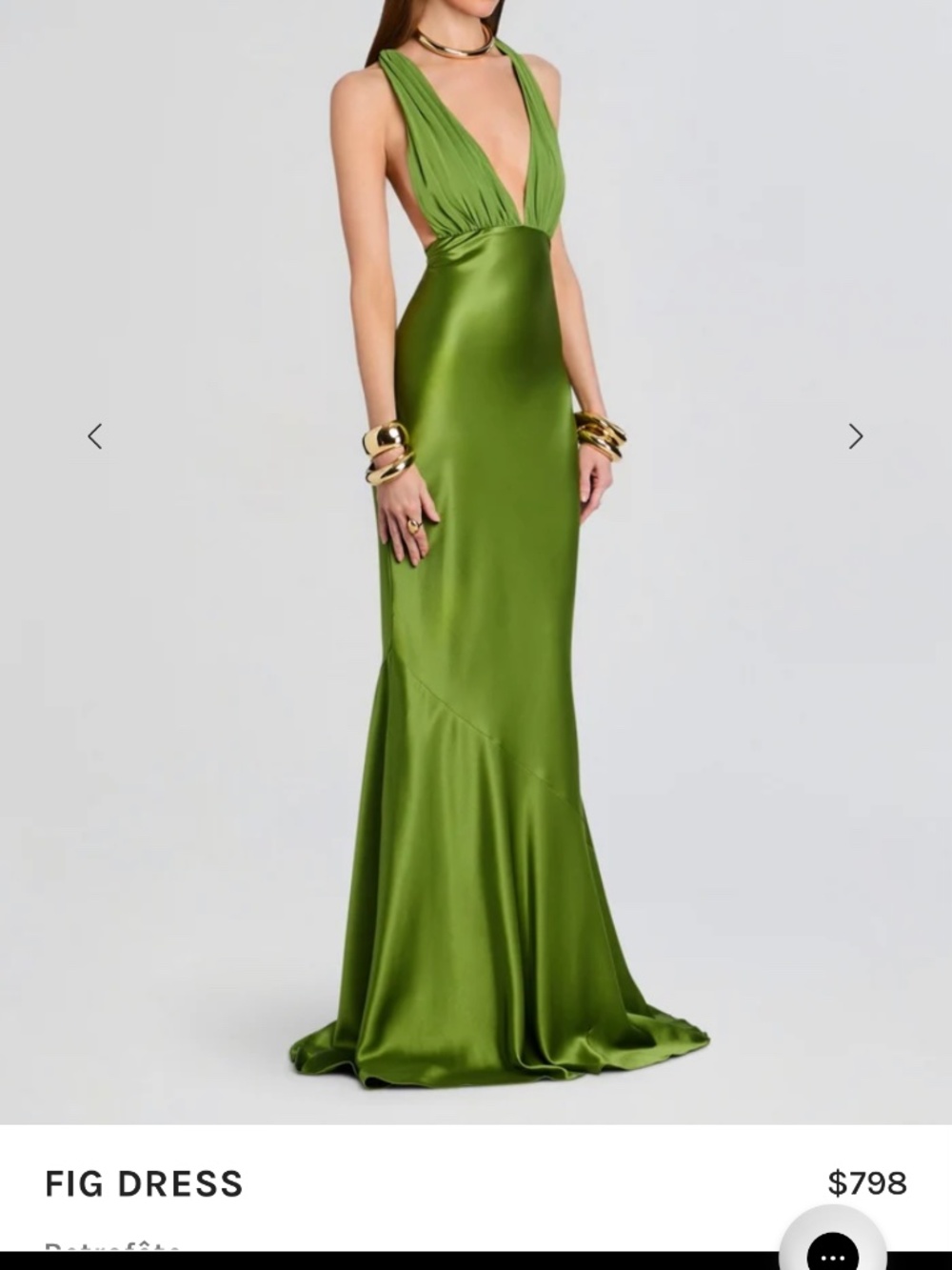 Retrofete Fig Dress (Brand new, never worn) - Picture 6 of 9